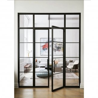 Распашные<br> полотна с фрамугами