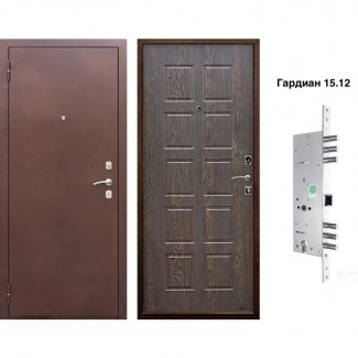 Входная дверь, модель «VD-06 Шоколадный дуб»