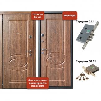 Входная дверь, модель «VD-49 МДФ/МДФ»