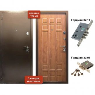 Входная дверь, модель «Спарта 100 мм. 3 контура»